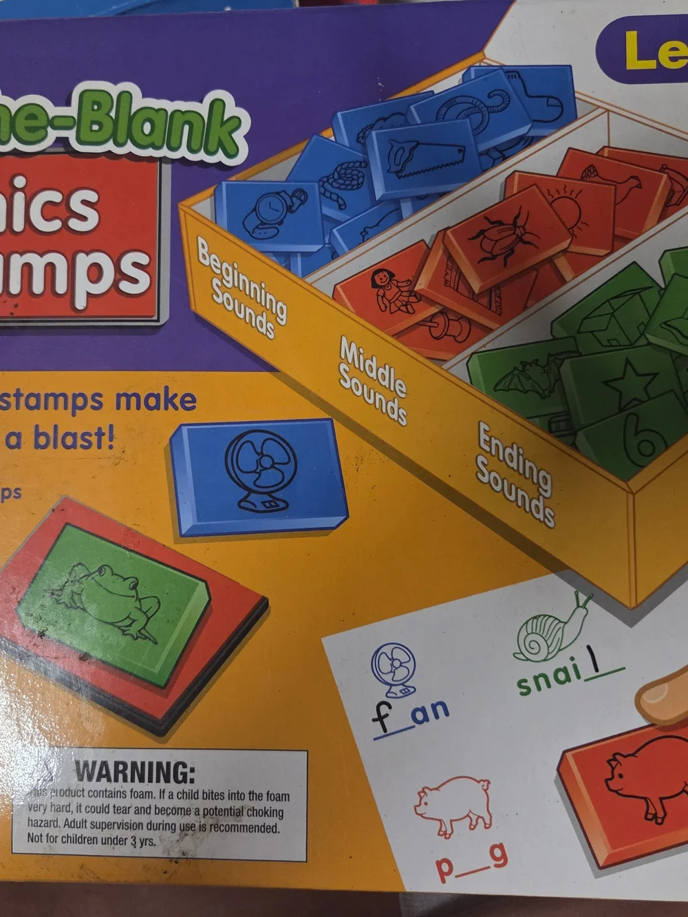 Phonics Stamps Learning Set - Picture 1 of 3